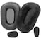 YunYiYi B450XT Replacement Ear Cushions Compatible with Blue Parrot B450XT B450xtB550XT Noise Cancelling Headset Protein LeatherVelours Earpads Parts