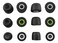 Zotech 6 Pair Memory Foam Replacement Earbuds Ear Tips for JayBird BlueBuds X X2 X3 Sport Headphones SML