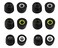 Zotech 6 Pair Memory Foam Replacement Earbuds Ear Tips for JayBird BlueBuds X X2 X3 Sport Headphones SML