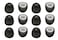 Zotech 6 Pairs of Ear Tips for Jaybird BlueBuds X X2 X3 X4 Headphones Small