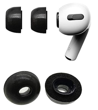 Zotech Replacement 2 Pairs Memory Foam Ear Tips for Apple Airpods Pro Medium