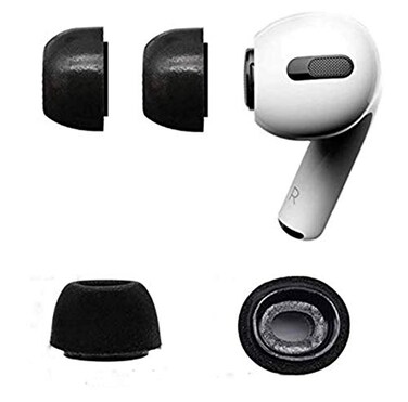 Zotech Replacement 2 Pairs Memory Foam Ear Tips for Apple Airpods Pro Small