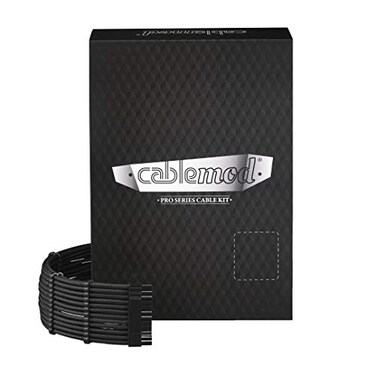 CableMod ESeries Pro ModFlex Sleeved Cable Kit for EVGA GG PP T Black