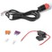 yourour 00014041001 HDSEliteHook Power Cable Replacement 3 Foot 2Wire Power Only Fits for Lowrance HDS Elite FS Elite Ti2 Hook Mark