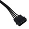 COMeap 2Pack 4 Pin LP4 525 Molex to 35 Floppy Drive 4 Pin Female FDD Power Adapter Cable 75inch19cm