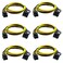 Amangny PCIE 6 Pin Male to 862 Pin Male PCIe Adapter Power Cable PCI Express Extension Cable 24 Inches62cm
