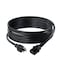 C2G 10FT Replacement AC Power Cord Shielded Power Cable for Electronics TV Computer Printer Radio Monitor Samsung Dell Vizio LG Asus Laptop and More 03134
