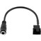 CRJ Electronics CRJ DC Plug to PC Fan Power Adapter Cable 6inch 15cm Power 3Pin and 4Pin Computer Cooling Fans with a DC Power Supply