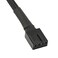 CRJ Electronics CRJ Micro 4Pin GPU Fan Header Adapter Cable 12inch 30cm Black Sleeved Male Micro PH 20mm 4Pin PWM Fan Header Adapter for Graphics Card Fans and Pumps