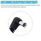 Fancasee DC Power Pigtail Cable 2Pack 55mm x 21mm 90 Degree Right Angle DC Barrel Male Plug Jack Connector to Bare Wire Power Supply Adapter Repair Cord for CCTV Surveillance Security Camera LED Strip