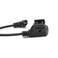 SZJELEN Anton Bauer Power Tap DTap to 12V DC25 Right Angle Power Coiled Cable for KiPRO LCD Monitor DC Coiled Cable