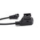SZJELEN Anton Bauer Power Tap DTap to 12V DC25 Right Angle Power Coiled Cable for KiPRO LCD Monitor DC Coiled Cable