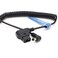 SZJELEN Anton Bauer Power Tap DTap to 12V DC25 Right Angle Power Coiled Cable for KiPRO LCD Monitor DC Coiled Cable