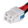 TengKo 1M 4Pin 12 AWG 12V 3A DC Power Supply Cable Short Wave Power Supply Cord Cable Adapter Fuse wire for Yaesu FT450D FT891 FT991 Kenwood TS480SAT TS590SG TS890s Icom IC7000 IC7100 IC7610