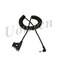 Uonecn Dtap to Right Angle DC Power Cable 12V 21mm for KiPRO LCD Monitors Lectrosonic Lowel Blender LED PowerTapLectro Devices Right Angle DC Coiled Cable