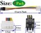 zdyCGTime 4Pin Molex Male to 6Pin PCIE Male Graphics Card Power Cord AdapterMolex to 6Pin4pin Molex to 6pin PCIE Express Cable Graphics Adapter Conversion Cable17cm2Pack