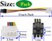zdyCGTime 4Pin Molex Male to 6Pin PCIE Male Graphics Card Power Cord AdapterMolex to 6Pin4pin Molex to 6pin PCIE Express Cable Graphics Adapter Conversion Cable17cm2Pack
