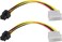 zdyCGTime 4Pin Molex Male to 6Pin PCIE Male Graphics Card Power Cord AdapterMolex to 6Pin4pin Molex to 6pin PCIE Express Cable Graphics Adapter Conversion Cable17cm2Pack