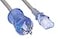 Cablelera North American Hospital Grade Power Cord 18AWG 10ft ZWACPCAY10Blue