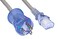 Cablelera North American Hospital Grade Power Cord 18AWG 10ft ZWACPCAY10Blue