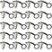 Lsgoodcare 20Pcs 55 x 21 MM 10A 30V DC Power Jack Socket DC099 Threaded Female Mount Connector Adapter with Dustproof Plug