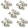 ANHAN BNC Female Bulkhead Connectors BNC Coax Extension Cable Adapters for CCTV Camera Security System 10 Packs