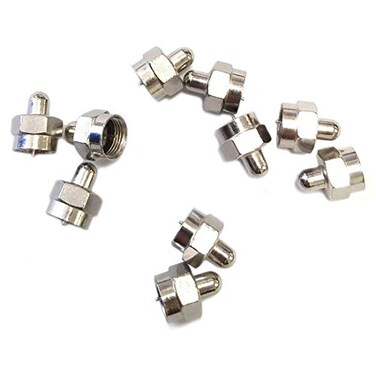 GARASANI 10 Pack Termination of a 75 Ohm Type F line Commonly Found Type F Connector widely Used