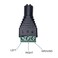 CESS 35mm Stereo TRS Female Jack to AV Screw Audio Terminal SolderFree Quick Screw Connection for DIY Test Measurement Surveillance Engineering 3Screw Terminal Block Headphone Connector 4 Pack