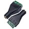 CESS 35mm Stereo TRS Female Jack to AV Screw Audio Terminal SolderFree Quick Screw Connection for DIY Test Measurement Surveillance Engineering 3Screw Terminal Block Headphone Connector 4 Pack