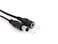 HUALAND 4pcspack2m656ft Black 55mm x 25mm DC Plug Extension Cable DC Extension Cable Cord with Male to Female Connectors Power 12V Barrel Male Plug Connector