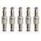 daier 5Pcs 4Pins Aviation Connector GX12 Waterproof FemaleMale Wire Panel Docking Connector for Power Chassis Metal Fittings 4Pins