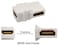AAOTOKK 90 Degree HDMI Keystone Adapter Gold Plated Right Angle HDMI Female to Female Keystone Jack Insert 3D 4K 60HZ Coupler Adapter for Wall Plate White5 Pack