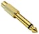 AAOTOKK RCA to 14 Adapter Gold Plated Male to Female 635mm TS Jack to RCA Audio Connector 5 Pack