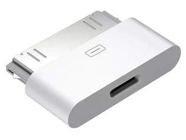 Belcompany Apple MFi Certified Lightning to 30Pin Adapter 8Pin Female to 30 Pin Male Connector for iPhone 44siPadiPod Touch Charging Sync with Docking Stations