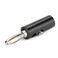 DIYhz Audio Speaker Cable Connector20 Pcs 4mm Audio Speaker Wire Cable Screw Banana Plug Connector BlackRed