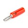 DIYhz Audio Speaker Cable Connector20 Pcs 4mm Audio Speaker Wire Cable Screw Banana Plug Connector BlackRed