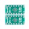 Bestol 5 PCS QFN16 065mm 05mm to DIP16 Adapter PCB Board Converter Double Sides LGA16 Turn DIP16 Switch PCB 3x3 mm