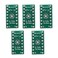 Bestol 5 PCS QFN16 065mm 05mm to DIP16 Adapter PCB Board Converter Double Sides LGA16 Turn DIP16 Switch PCB 3x3 mm