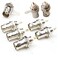 Gagool BNC Female Panel Mount Connector with Nut BNC Female Bulkhead Adapters Coaxial Adapter 8 Pack
