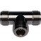 CESS NType Female 3Way Coax T Splitter Adapter Nickel 2 Pack