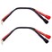 CNCESS 2mm Pin Screw Banana Plug to 4mm Female Banana Jack Adapter Cable 6 Inch 2 Pack