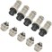 PEN Connector Plugs 16mm 5 Pin Din FemaleMale Aviation Wire Connector Plug GX16 Metal Chassis Connector Socket 5 Sets