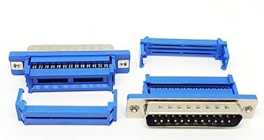 Connectors Pro Pc Accessories 10Pack 254mm IDC Crimp Connectors DB25 Male for Flat Ribbon Cable