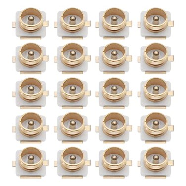 Create idea 80PCS IPX UFL RF Coaxial Connector SMD SMT Solder PCB Mount Socket Jack Female for Antenna Wireless LAN Equipment Coaxial Cable