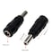 Dahszhi DC Power Adapter 55mm x 25mm Male Plug to 55mm x 21mm Female Jack for Universal Laptop Interface Power Cable Connector 20pcs