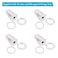Fancasee DC Power Jack Socket 4Pack 35mm x 135mm Barrel Mounting Female Panel Mount Solder Power Supply Jack Connector Adapter Socket
