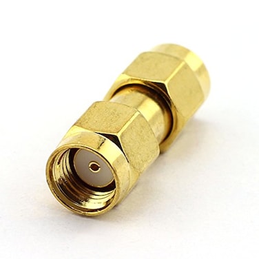 DGZZI 2Pack RF Coaxial Reverse Polarity Adapter RP SMA Coax Jack Connector RP SMA Male to RP SMA Male