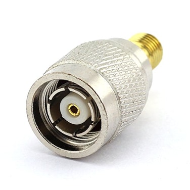 DGZZI 2Pack RP TNC Male to SMA Female RF Coaxial Adapter TNC to SMA Coax Jack Connector