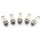 DGZZI GX12 Aviation Connector Plug 5 Pairs 4Pin 12mm Metal Male Female Panel Connector Socket