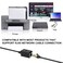 Dingsun RJ45 Coupler Ethernet Extender Female to Female Network Coupler Compatible Cat5 Cat5e Cat6 Cat7 Ethernet Cable Extender Adapter Black 6Pack